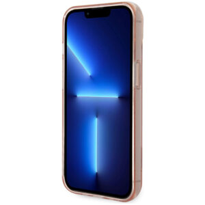Coque iPhone 14 Plus Guess Translucent rose — visuel 5