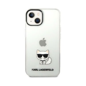Coque iPhone 14 Plus Karl Lagerfeld Choupette Body transparente — visuel 3