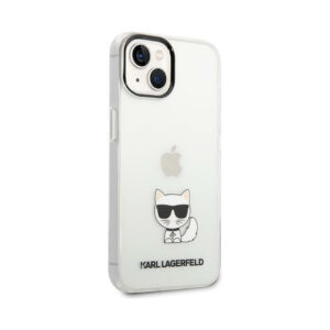 Coque iPhone 14 Plus Karl Lagerfeld Choupette Body transparente — visuel 4