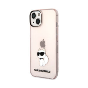 Coque iPhone 14 Plus Karl Lagerfeld IML NFT Choupette rose — visuel 2
