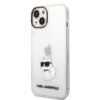 Coque iPhone 14 Plus Karl Lagerfeld IML NFT Choupette transparente