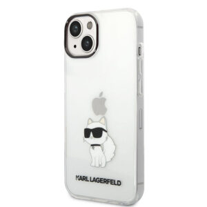 Coque iPhone 14 Plus Karl Lagerfeld IML NFT Choupette transparente