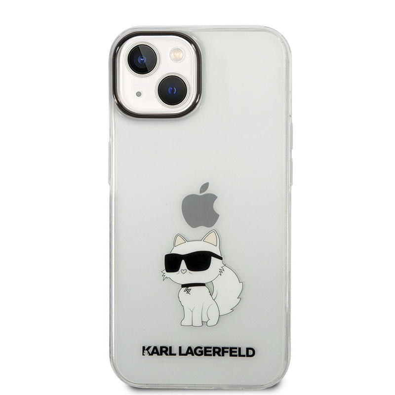 Coque iPhone 14 Plus Karl Lagerfeld IML NFT Choupette transparente — visuel 2