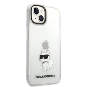 Coque iPhone 14 Plus Karl Lagerfeld IML NFT Choupette transparente — visuel 3