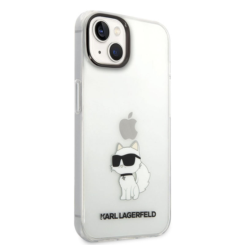 Coque iPhone 14 Plus Karl Lagerfeld IML NFT Choupette transparente — visuel 3