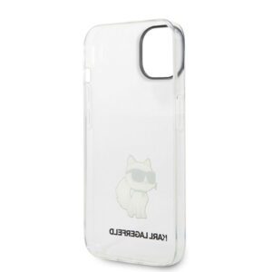 Coque iPhone 14 Plus Karl Lagerfeld IML NFT Choupette transparente — visuel 5
