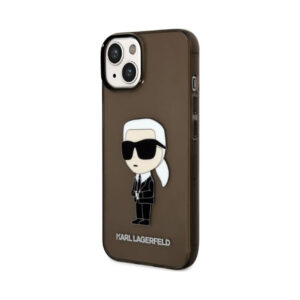 Coque iPhone 14 Plus Karl Lagerfeld IML NFT Ikonik noire — visuel 2