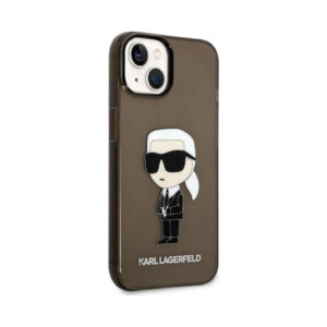 Coque iPhone 14 Plus Karl Lagerfeld IML NFT Ikonik noire — visuel 4