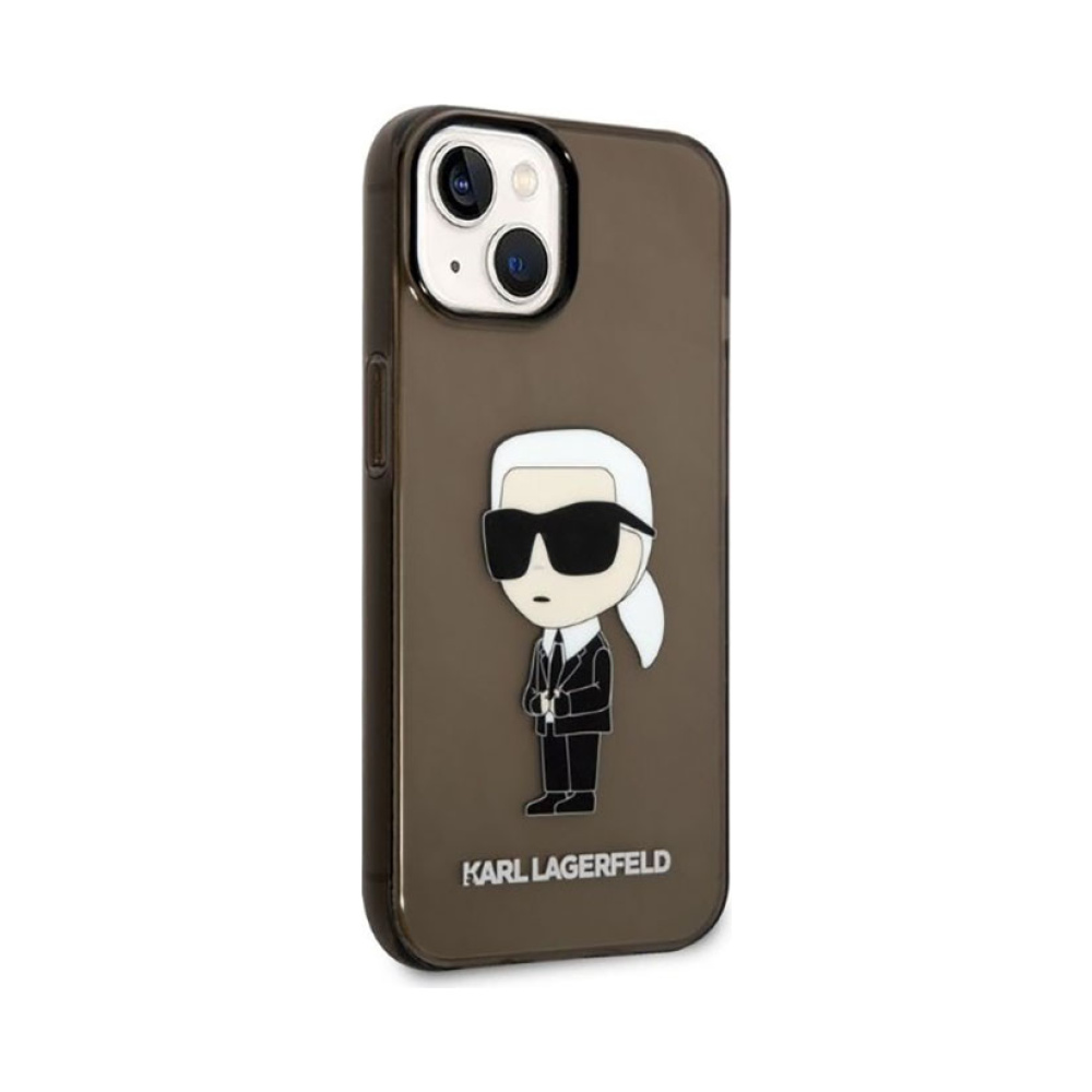 Coque iPhone 14 Plus Karl Lagerfeld IML NFT Ikonik noire — visuel 4