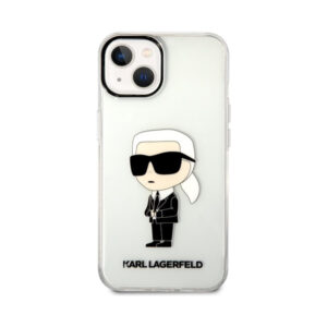 Coque iPhone 14 Plus Karl Lagerfeld IML NFT Ikonik transparente — visuel 3