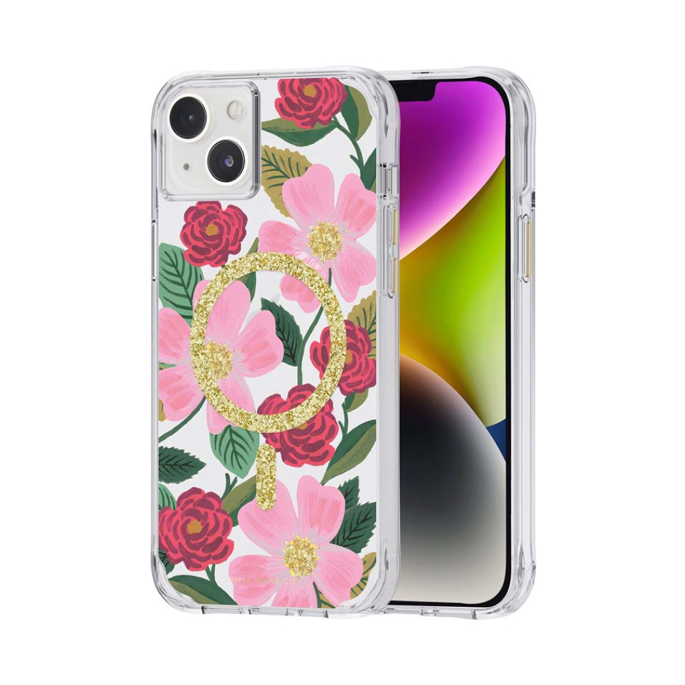 Coque iphone 14 Plus Rifle Paper Clear MagSafe — visuel 5