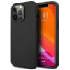 Coque iPhone 14 Pro AMG Leather Hot Stamped noire