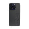 Coque iPhone 14 Pro Audi Synthetic Leather noire