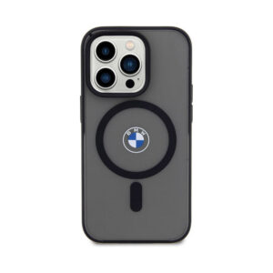 Coque iPhone 14 Pro BMW Signature MagSafe noire — visuel 3