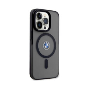 Coque iPhone 14 Pro BMW Signature MagSafe noire — visuel 4