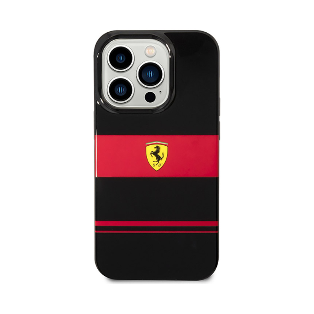 Coque iPhone 14 Pro Ferrari Combi MagSafe noire — visuel 3
