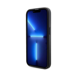 Coque iPhone 14 Pro Guess GCube Stripes MagSafe noire — visuel 5