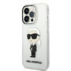 Coque iPhone 14 Pro Karl Lagerfeld IML NFT Ikonik transparente