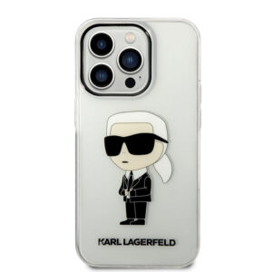 Coque iPhone 14 Pro Karl Lagerfeld IML NFT Ikonik transparente — visuel 2
