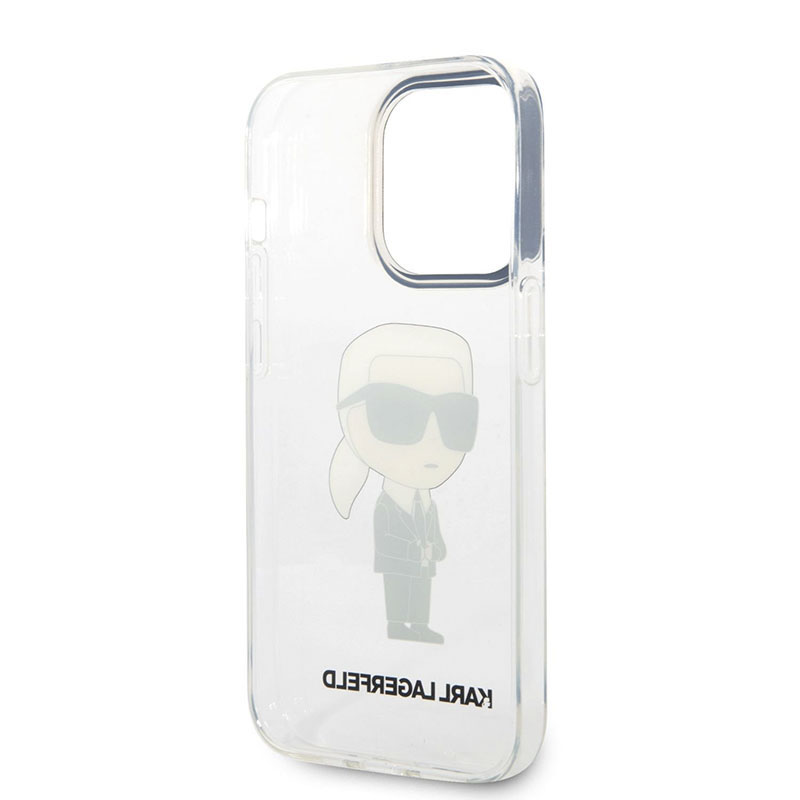 Coque iPhone 14 Pro Karl Lagerfeld IML NFT Ikonik transparente — visuel 5