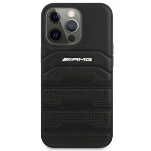 Coque iPhone 14 Pro Max AMG Debossed Lines noire — visuel 3