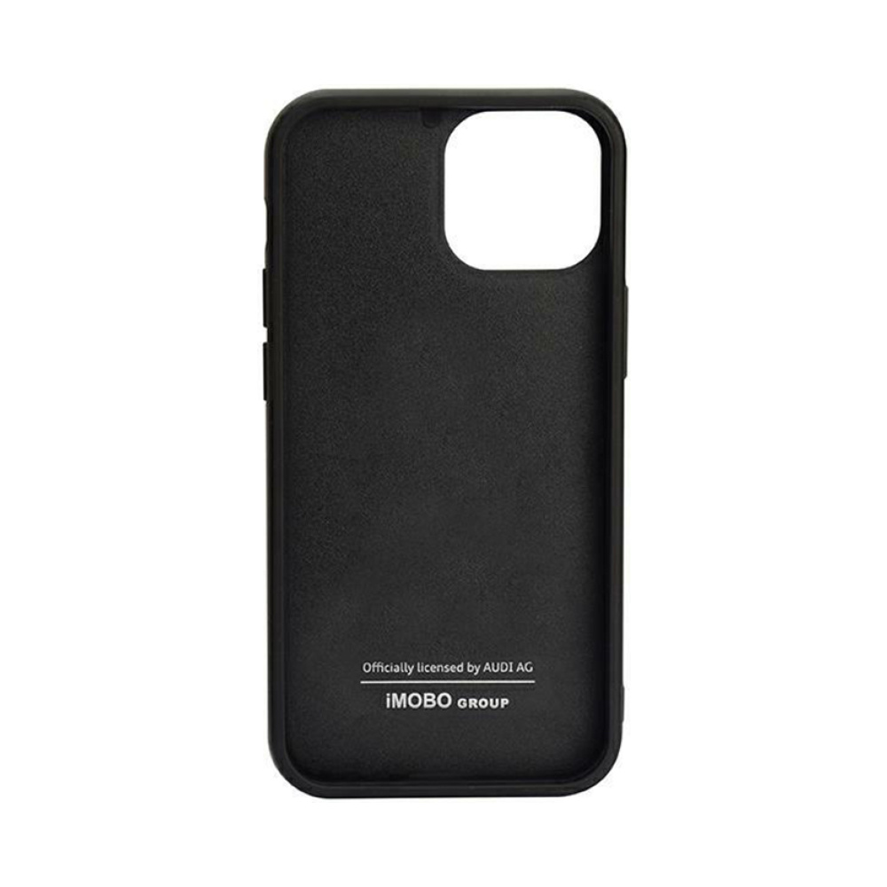 Coque iPhone 14 Pro Max Audi Carbon Fiber noire — visuel 2
