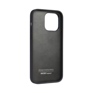 Coque iPhone 14 Pro Max Audi Synthetic Leather noire — visuel 5