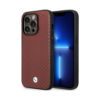 Coque iPhone 14 Pro Max BMW Leather Diamond Pattern