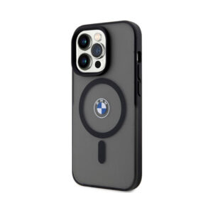 Coque iPhone 14 Pro Max BMW Signature MagSafe noire — visuel 2