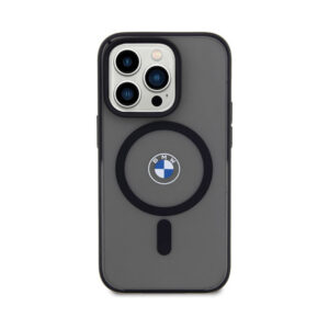 Coque iPhone 14 Pro Max BMW Signature MagSafe noire — visuel 3