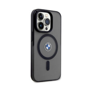 Coque iPhone 14 Pro Max BMW Signature MagSafe noire — visuel 4