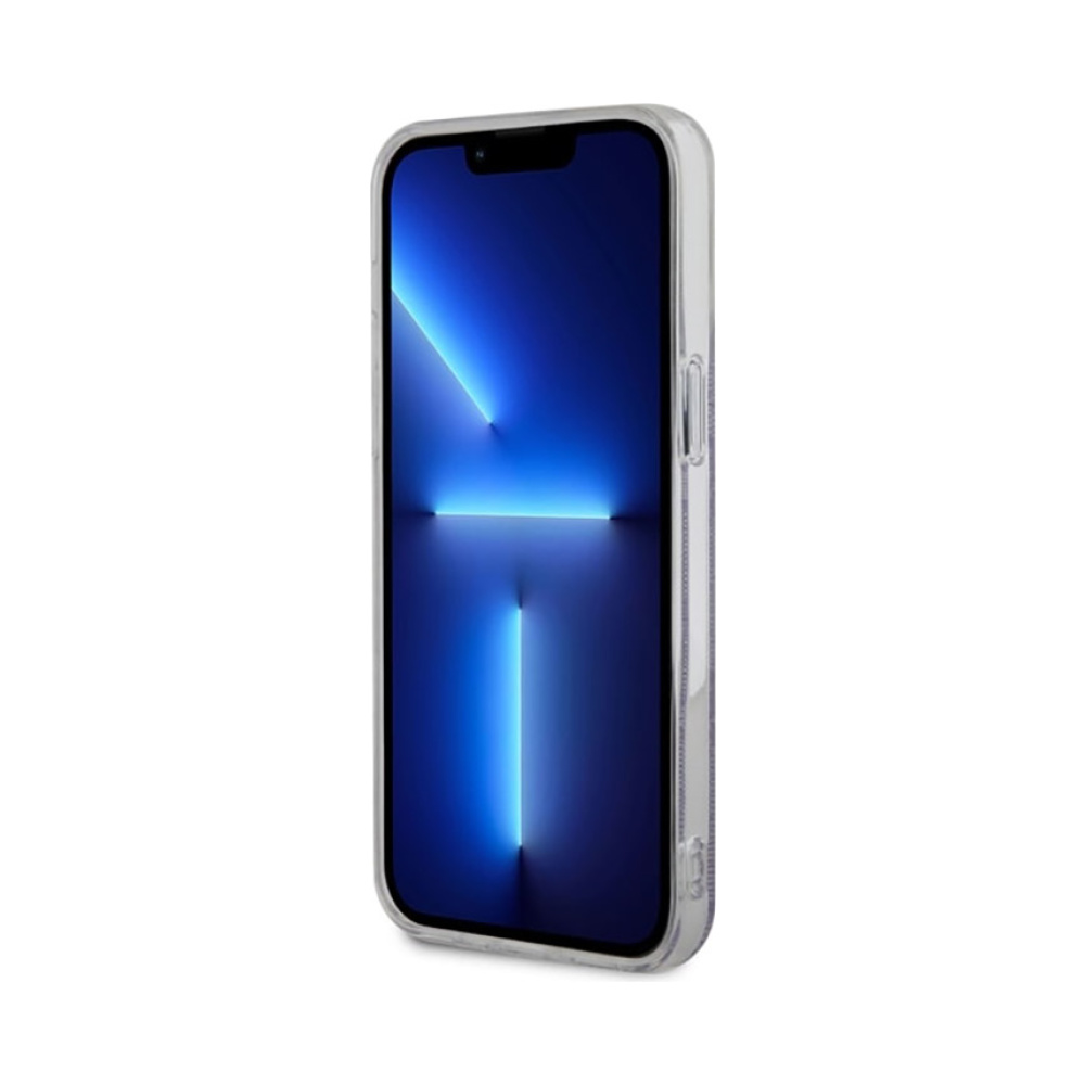 Coque iPhone 14 Pro Max Guess 4G MagSafe violette — visuel 5