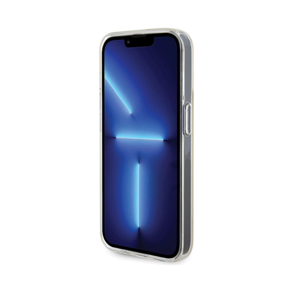 Coque iPhone 14 Pro Max Guess IML Faceted Mirror Disco Iridescent — visuel 5