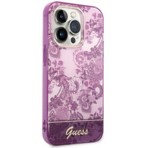 Coque iPhone 14 Pro Max Guess Porcelain Collection — visuel 4