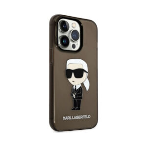 Coque iPhone 14 Pro Max Karl Lagerfeld IML NFT Ikonik noire — visuel 4