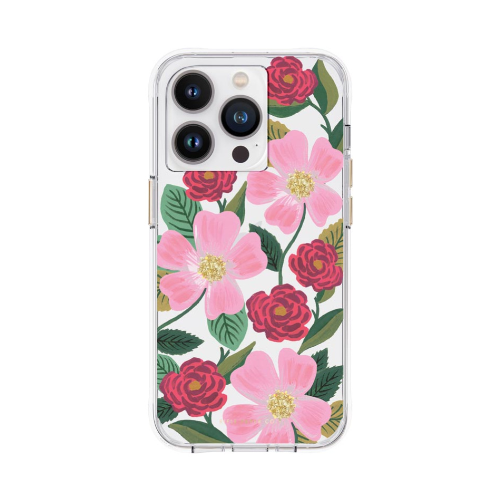 Coque iPhone 14 Pro Rifle Paper Clear