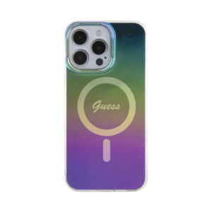Coque iPhone 15 Guess IML Iridescent MagSafe — visuel 3