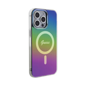 Coque iPhone 15 Guess IML Iridescent MagSafe — visuel 4