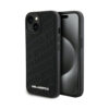 Coque iPhone 15 Karl Lagerfeld Quilted K Pattern noire