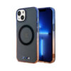 Coque iPhone 15 Plus BMW Gradient Bumper MagSafe grise