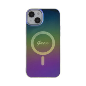 Coque iPhone 15 Plus Guess IML Iridescent MagSafe — visuel 3