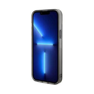 Coque iPhone 15 Plus Karl Lagerfeld IML Ikonik MagSafe noire — visuel 5