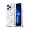 Coque iPhone 15 Pro DKNY Liquid Glitter Multilogo blanche