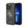 Coque iPhone 15 Pro Guess 4G Big Metal Logo grise