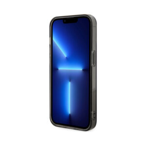 Coque iPhone 15 Pro Karl Lagerfeld IML Ikonik MagSafe noire — visuel 5