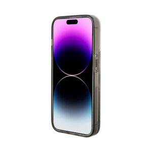 Coque iPhone 15 Pro Karl Lagerfeld Liquid Glitter Choupette transparente — visuel 5