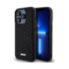 Coque iPhone 15 Pro Max DKNY 3D Rubber Repeat Pattern noire