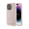 Coque iPhone 15 Pro Max Karl Lagerfeld Quilted K Pattern rose