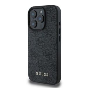 Coque iPhone 16 Pro Guess 4G Classic noire — visuel 2
