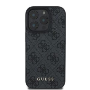 Coque iPhone 16 Pro Guess 4G Classic noire — visuel 3